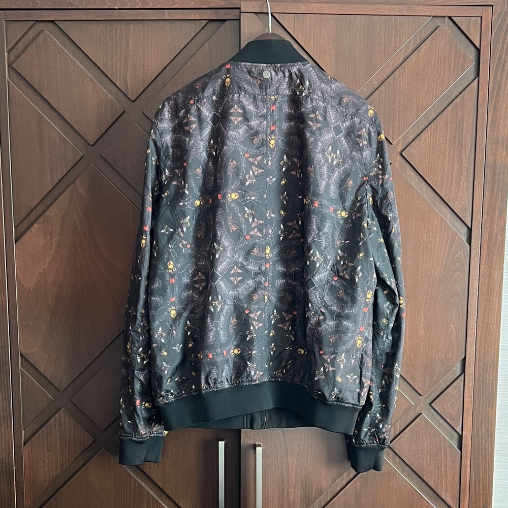 J. Lindeberg Black Patterned Lightweight Jacket G… - image 8